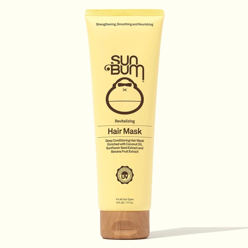Sun Bum Revitalizing Hair Mask 3oz Hydrating Deep Conditioner Repair